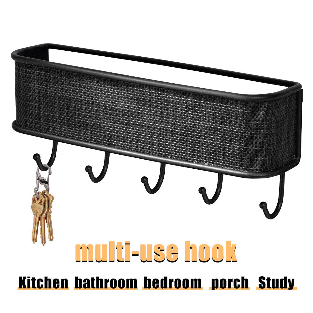 Wall Mount Key Holder Mail Holder Wooden Rack Mail Sorter Organizer Home Decor