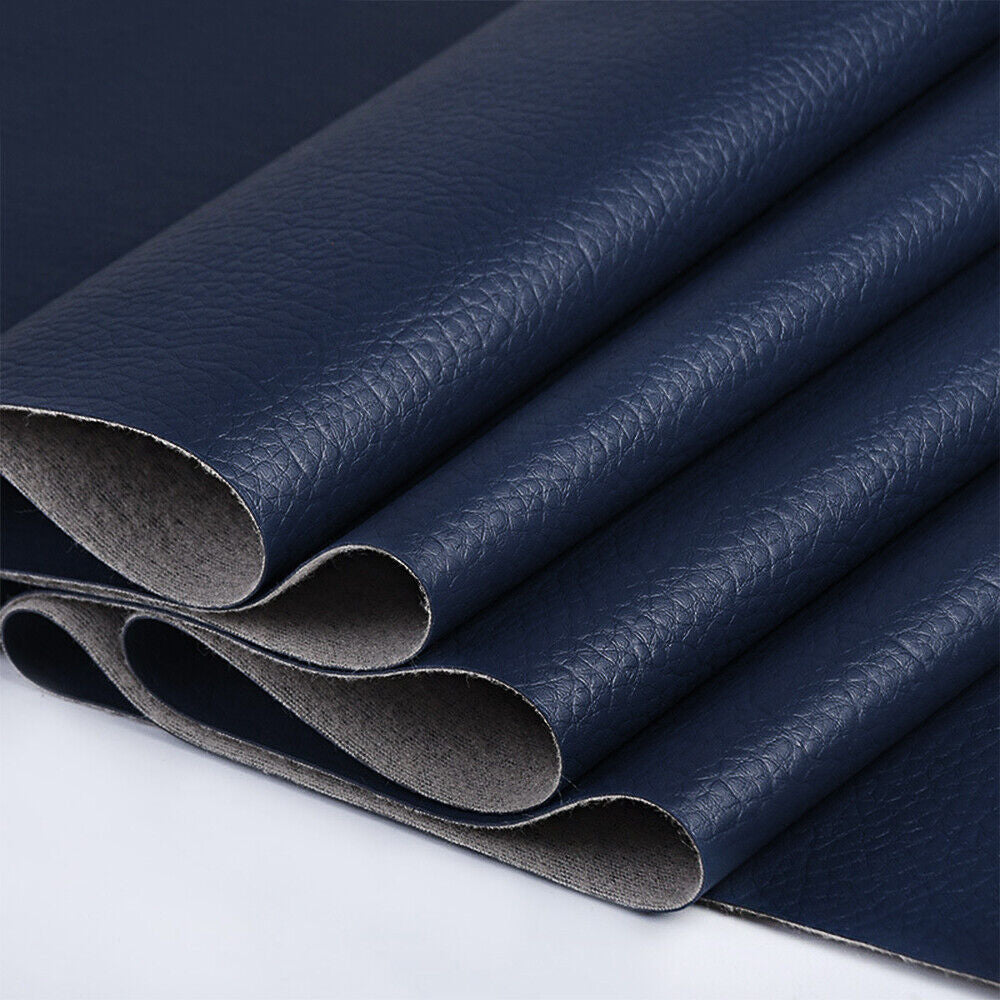 5 Yards 54" Wide Vinyl Faux Leather Fabric – Waterproof Upholstery Material for Auto, Marine, Crafts, Sewing, DIY Projects & Home Decor