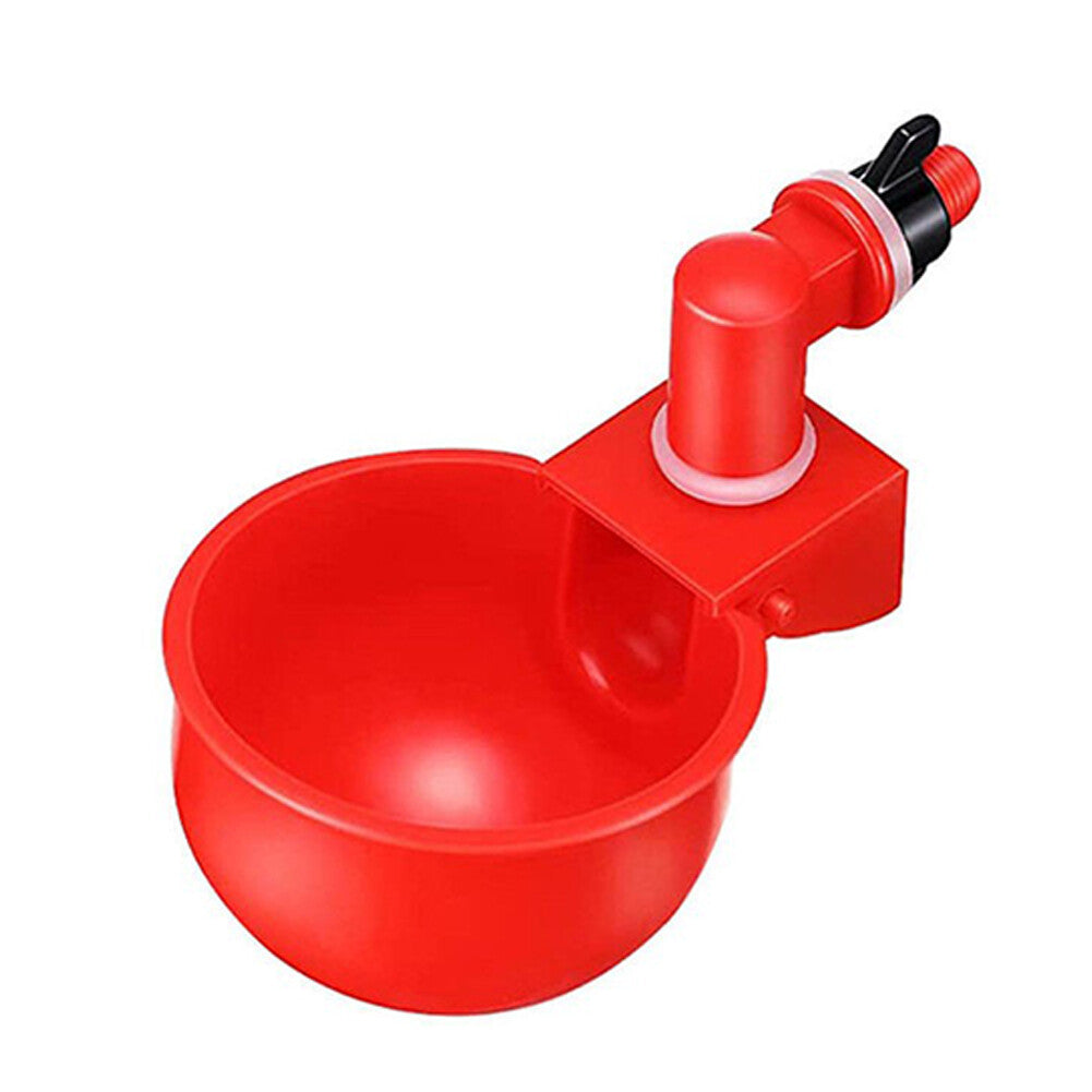 US 10 Pc Automatic Poultry Water Cups Drinker Chicken Duck Goose Turkey Quail