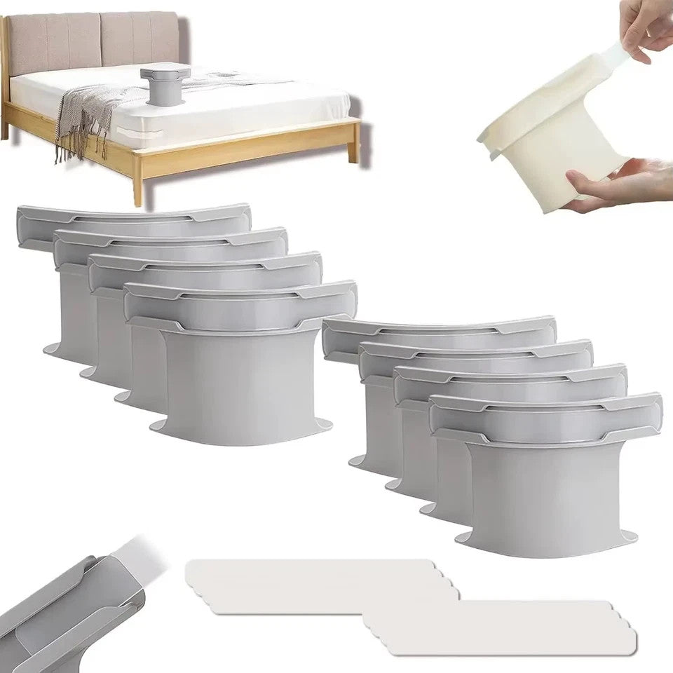 4-8PCS Heavy Duty Bed Sheet CLIPS | Corner Grippers for MATTRESS & SHEET HOLDERS