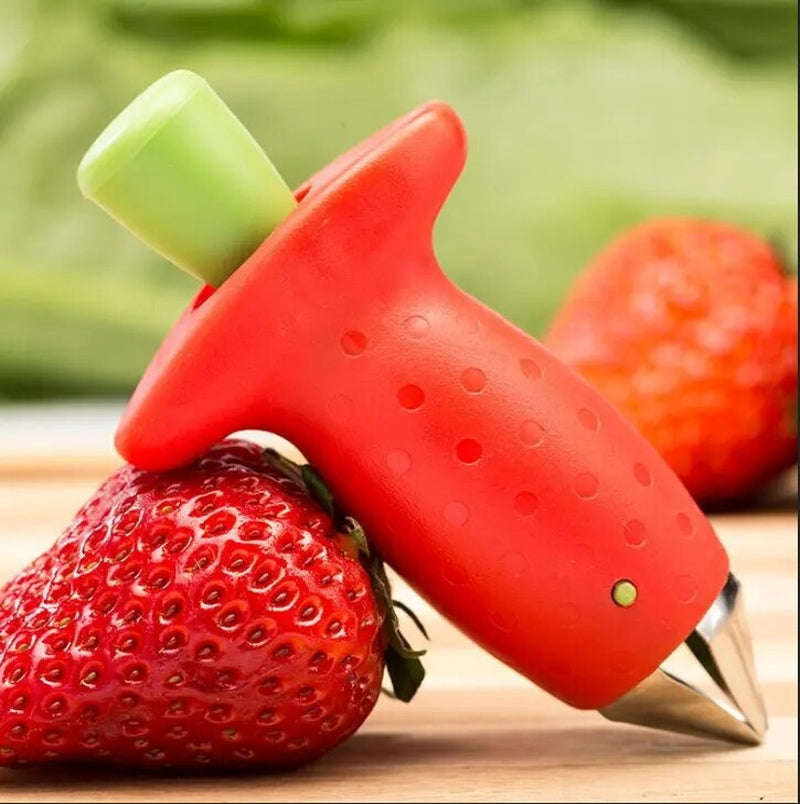 3 Pack Strawberry Tomato Stem Leaves Huller Remover Fruit Kitchen Corer Tool