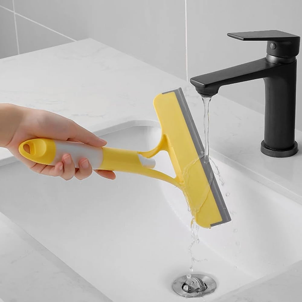 3-In-1 Window Cleaning Multi-Tool, Glass Hanging Knife with Spray