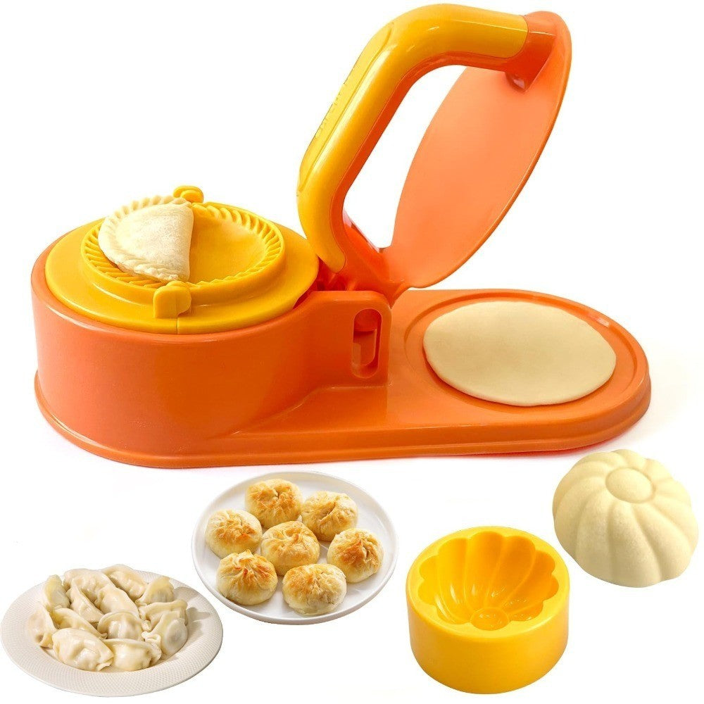 3-In-1 Multi-Function Dumpling Production Press DIY Dumpling Skin Dough Press