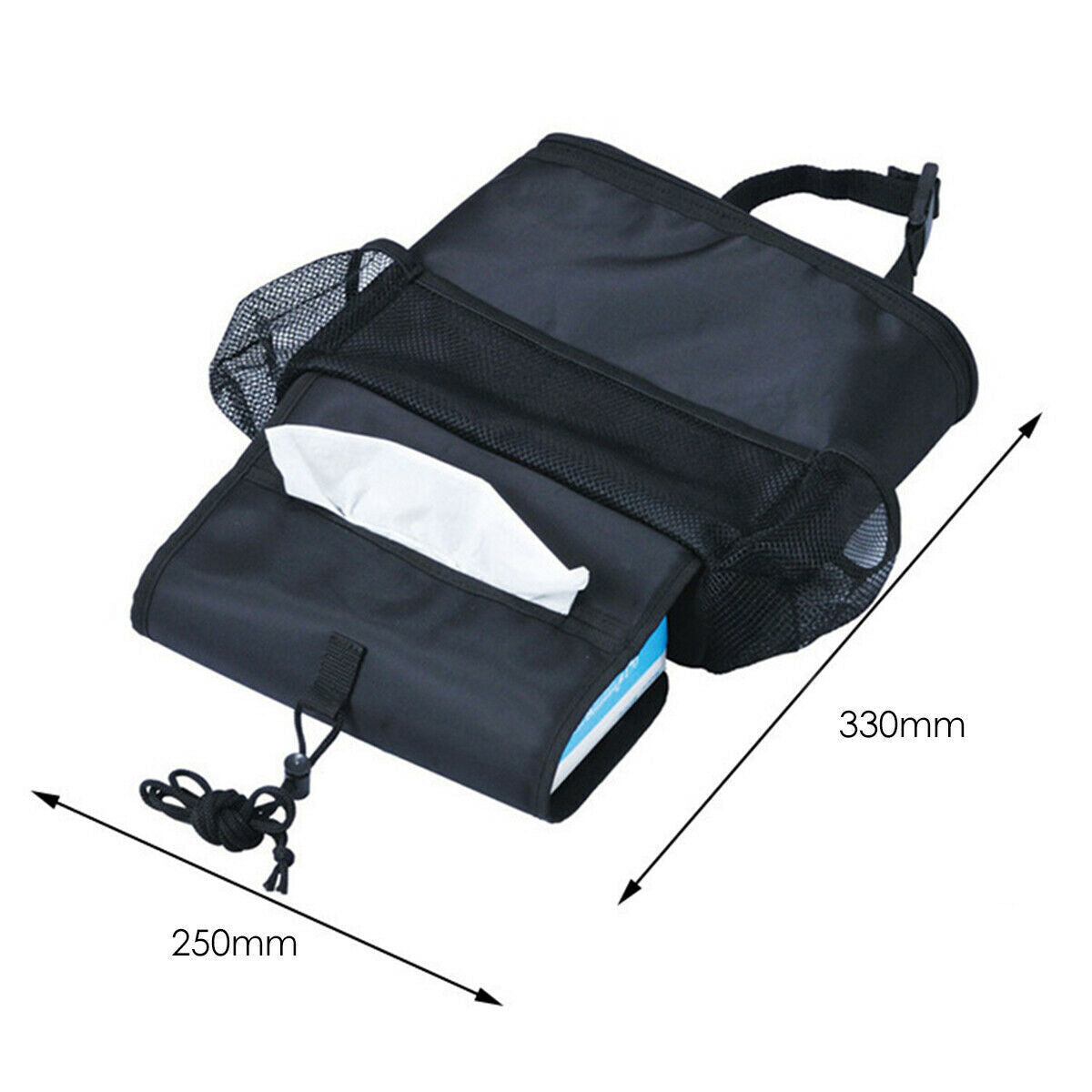 2PC Car Seat Back Hanger Organizer Multi-Pocket Storage Bag Holder Cooler Travel
