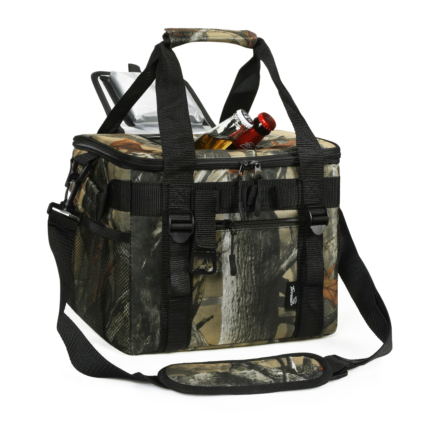 Tirrinia Large Insulated Cooler Bag - Outdoor Leakproof Cooler Tote for Men