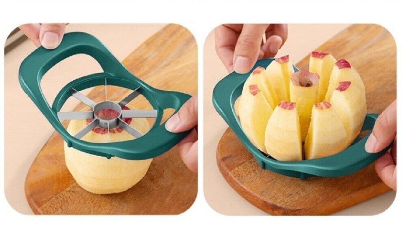 3-in-1 Apple Corer, Peeler & Cutter Hand-Cranked Slicer – Easy Fruit Processing Machine, Snacks & Meal Prep, Suction Kitchen Utensils Peeling Sturdy