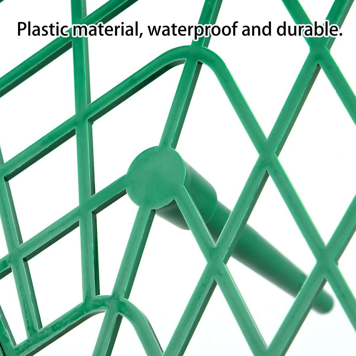 5 Pack Strawberry Supports Garden Fruit Plant Cage Holder Plastic Tray Cradles