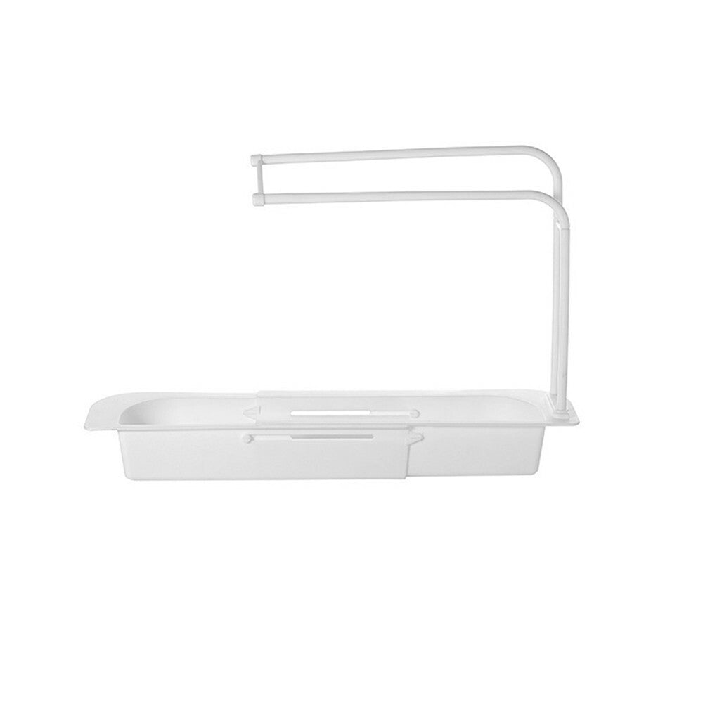 Sink Rack Telescopic Holder Expandable Storage Drain Kitchen Shelf Sponge Basket
