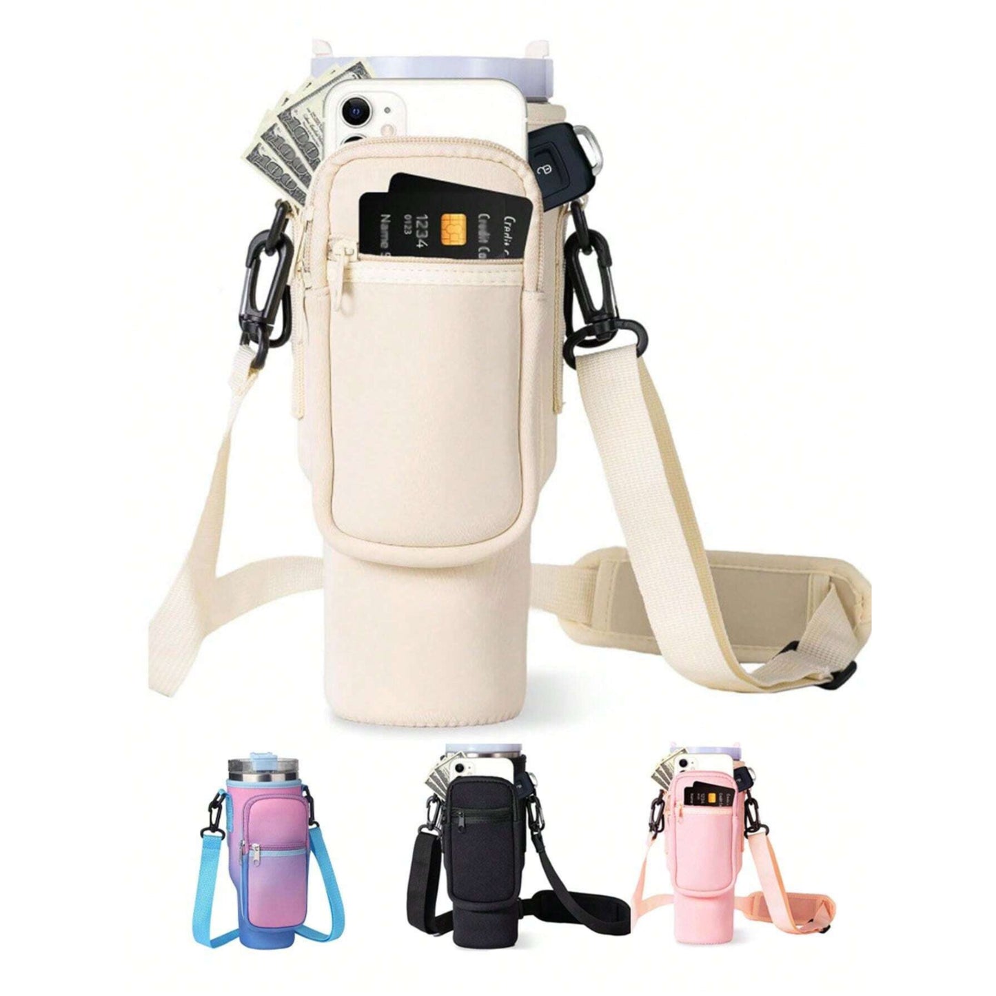 Tumbler Case Cup Holder Accessories with Strap Carrier Bag for 40Oz Cup Cover