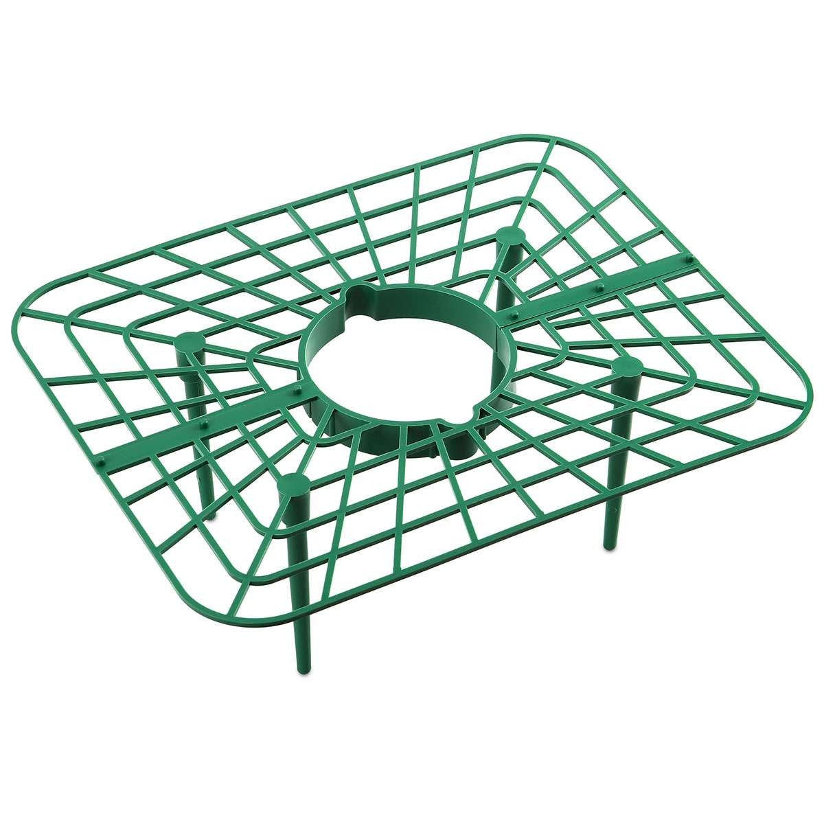 5 Pack Strawberry Supports Garden Fruit Plant Cage Holder Plastic Tray Cradles