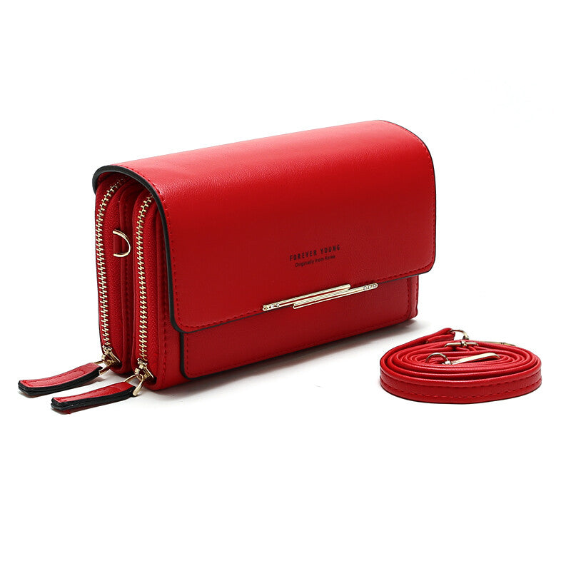 Women Ladies Crossbody Wallet Leather Phone Purse Clutch Card Holder Handbag