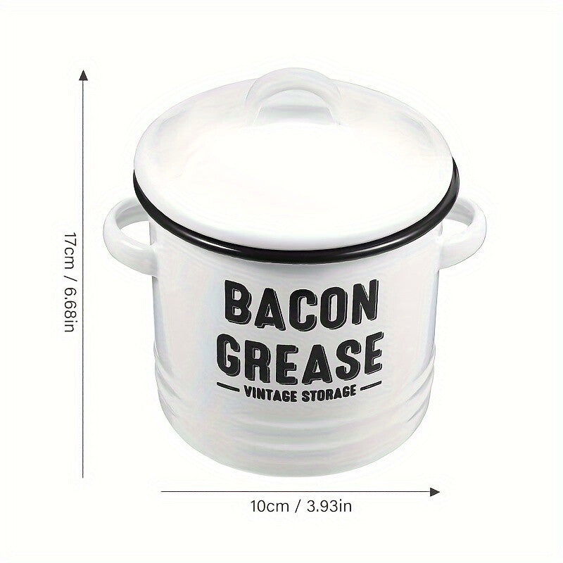 1Pcs Oil Storage Tank-20.29Oz Large Capacity Grease Container,Rich Colors