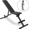 700 lb Adjustable Weight Bench for Home Gym - 6 Positions for Incline, Decline, & Flat Workouts, Foldable Utility Bench for Fitness Strength Training