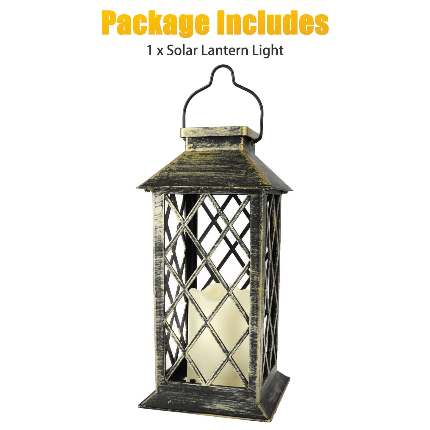 Solar Lantern Hanging Light – LED Outdoor Garden Lamp, Waterproof Yard Decor for Patio | Energy-Efficient, Ambient Lighting | TikTok Garden Vibe Must-Have