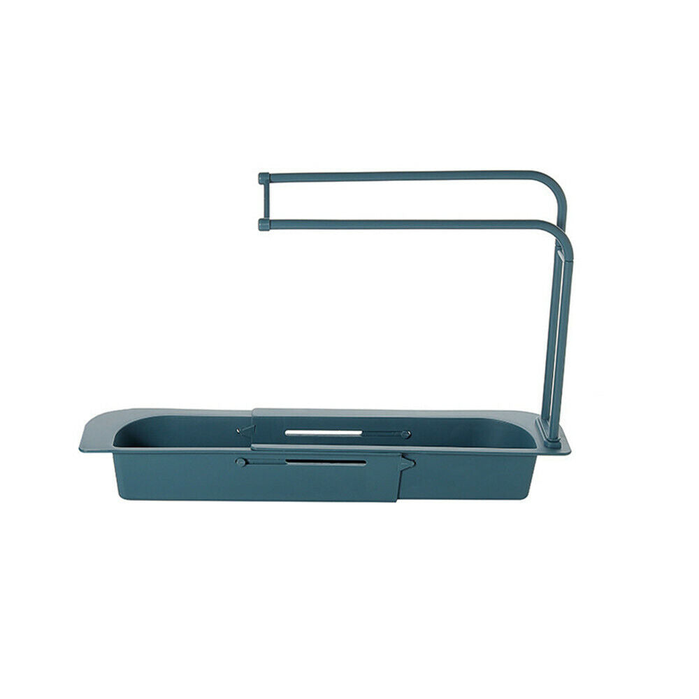 Sink Rack Telescopic Holder Expandable Storage Drain Kitchen Shelf Sponge Basket