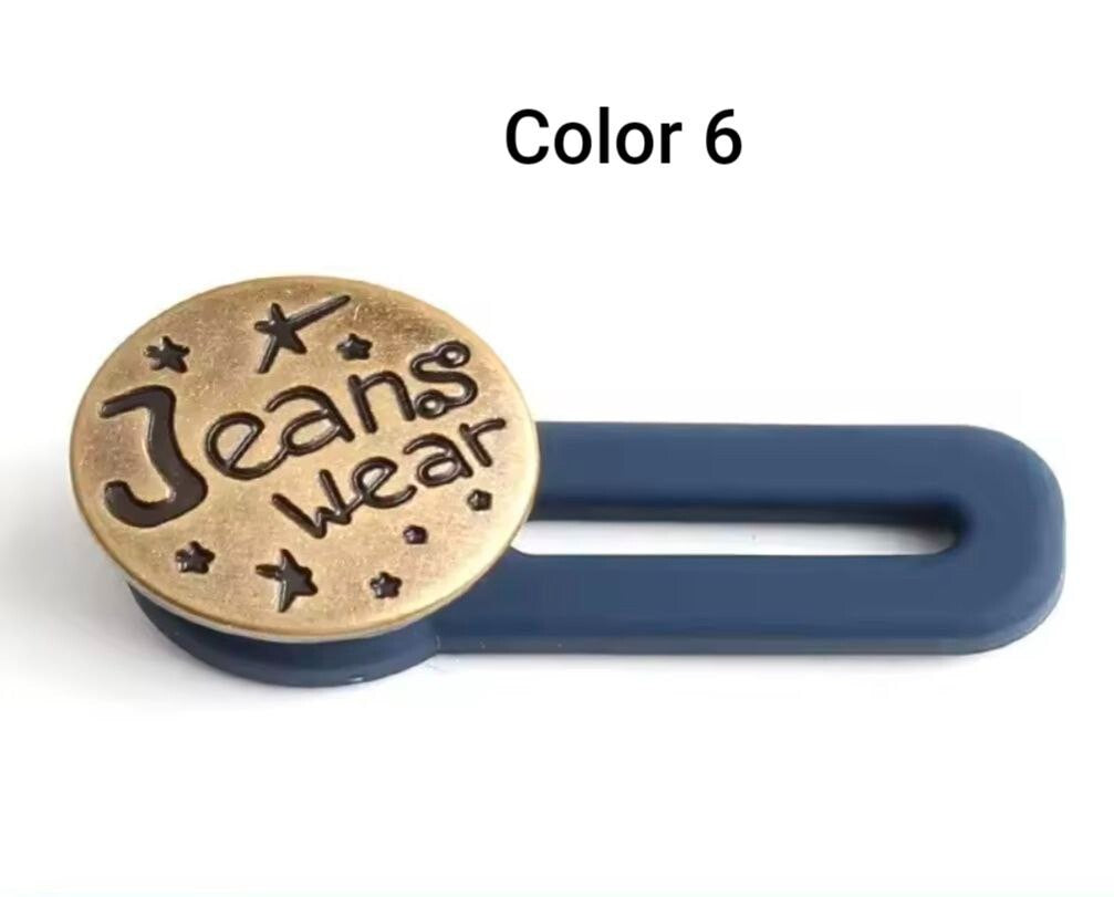4PCS Expander Button Pants Waist Extender Metal Adjustable Retractable for Jeans
