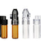 Pack of 4 Spice Powder Dispenser Tools with Spoon Small Storage Bottle Travel