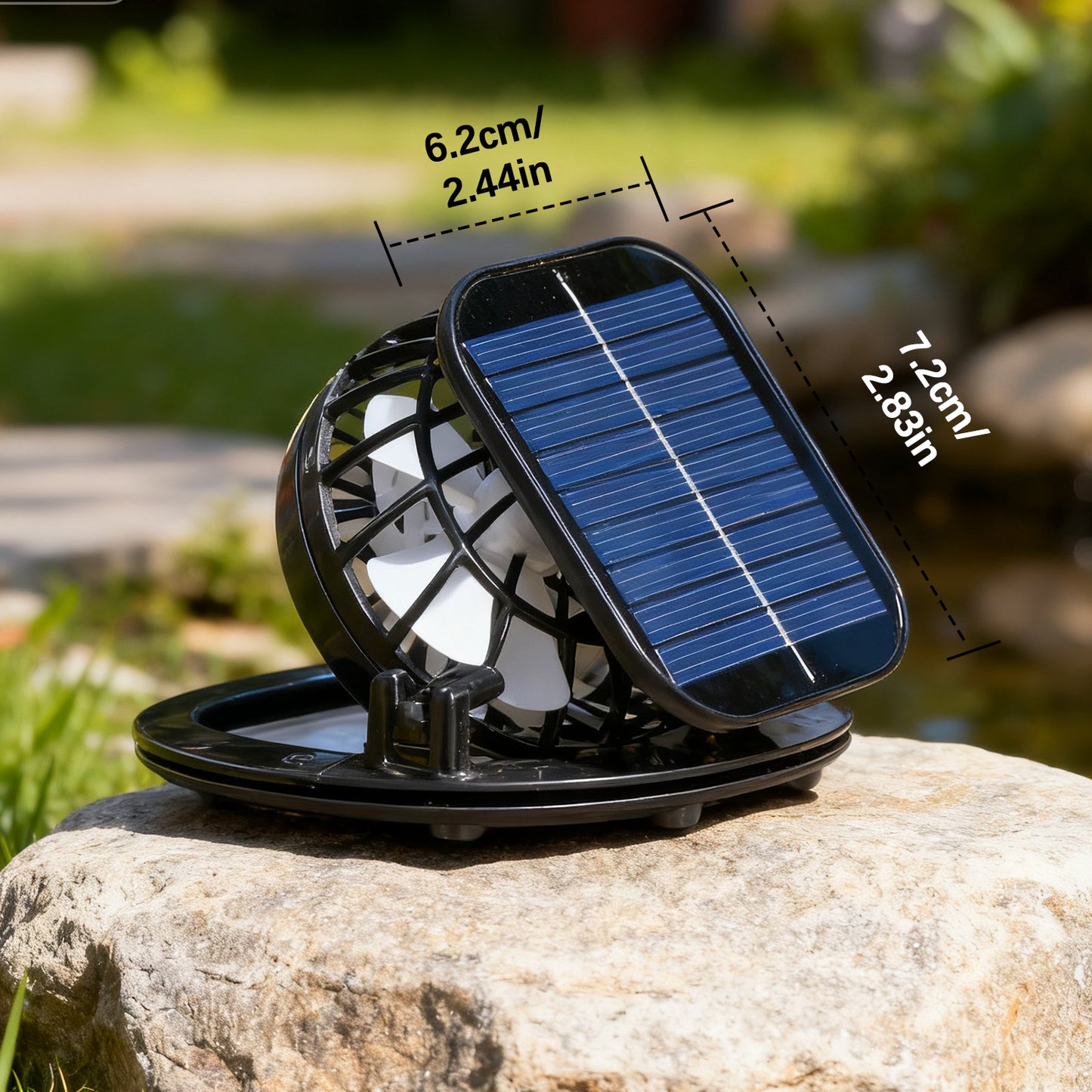 Solar USB Powered Fan Hat Wide Brim Outdoor Fishing Hiking Hat Sun UV Protection