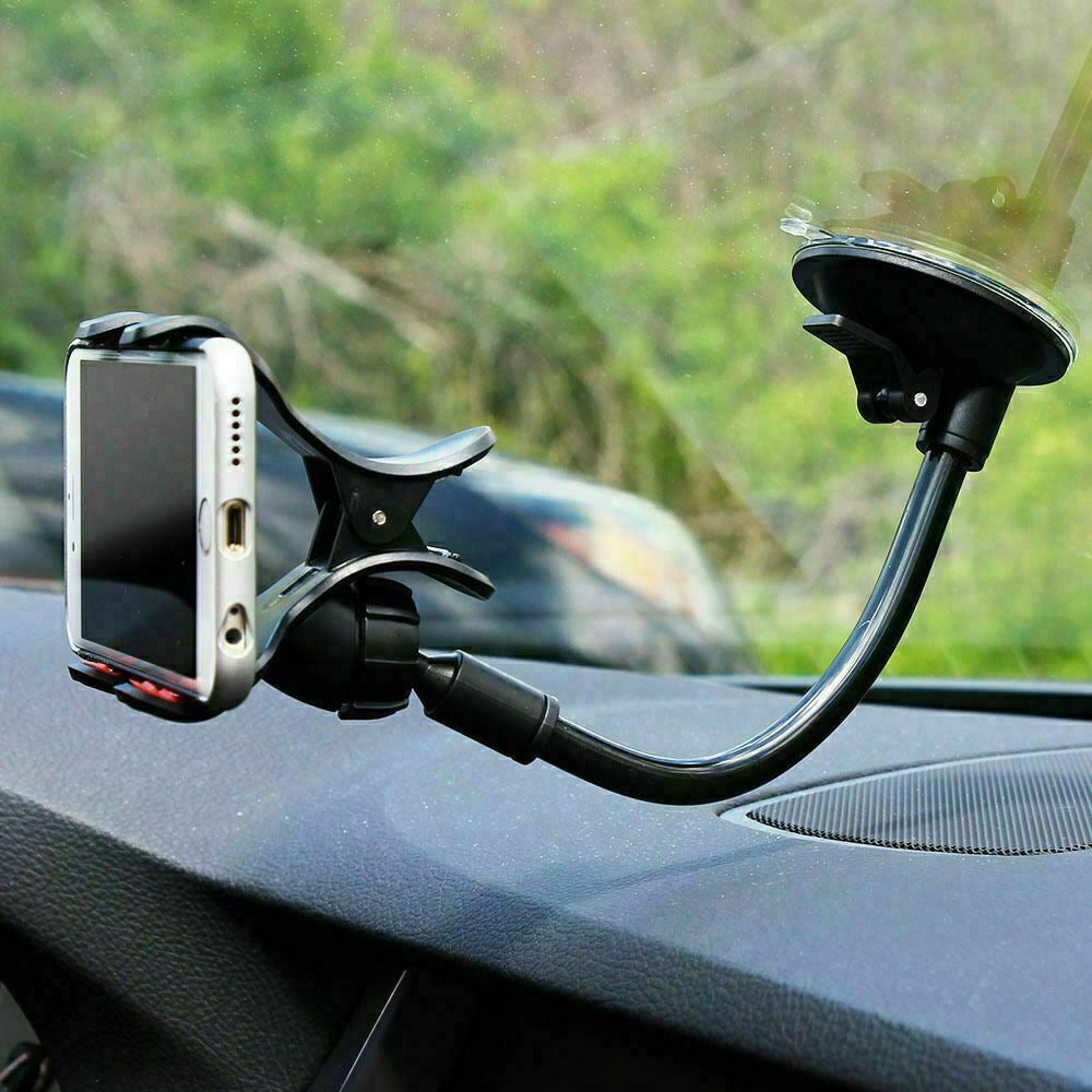 360° Car Windshield Mount Cradle Holder Stand for Mobile Cell Phone GPS Iphone X