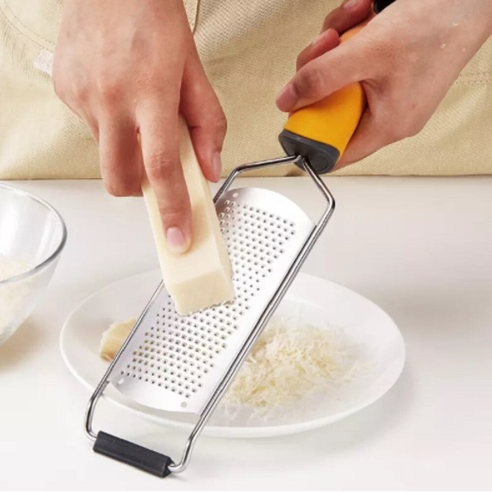 Stainless Steel Cheese & Citrus Zester – Premium Lemon Grater Kitchen Tool