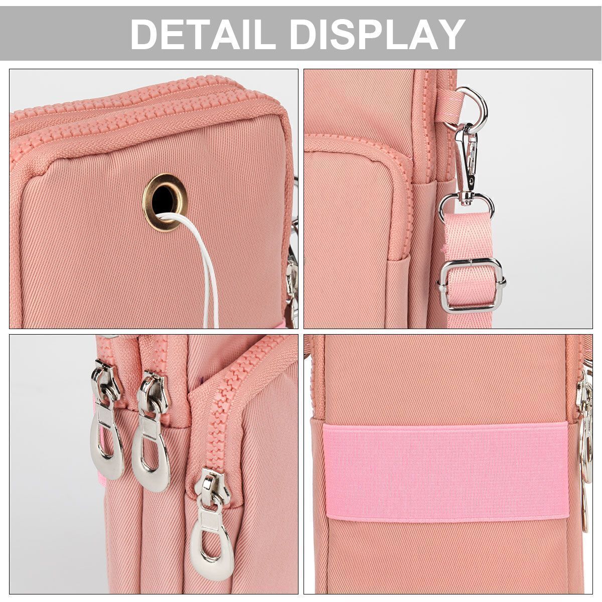 Trending Women’s Crossbody Phone Bag - Waterproof, Small & Stylish Shoulder Purse for Gym, Work, Travel, Jogging, & Daily Use (Fits Phones <7.2")
