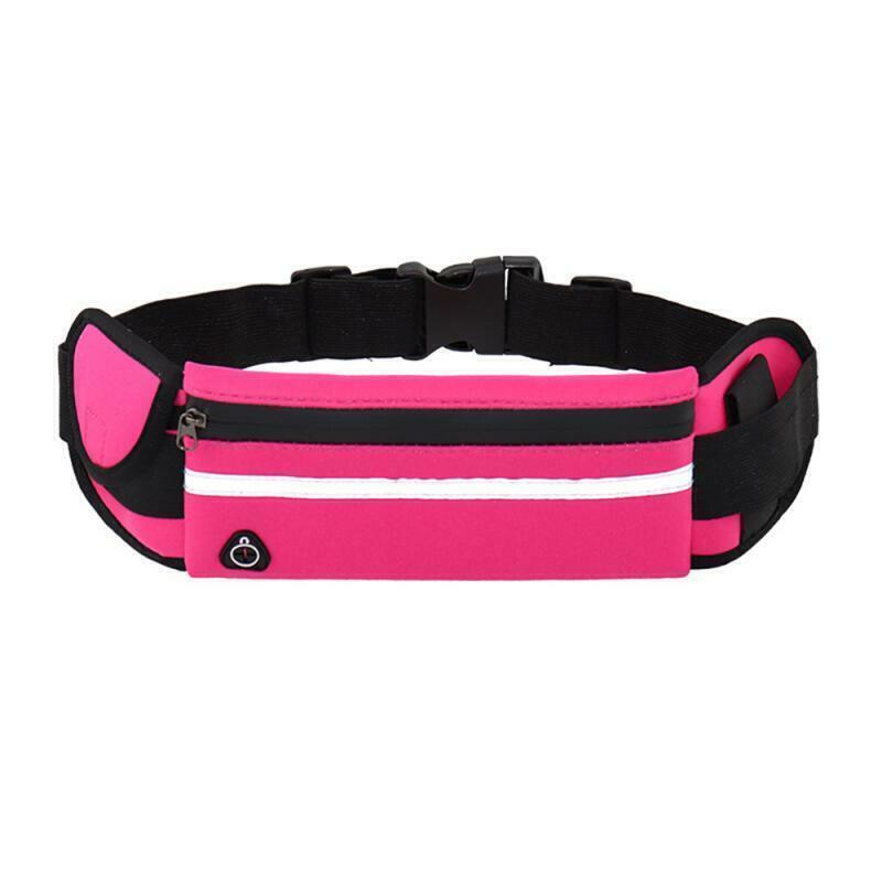 Waterproof Running Waist Pack - Adjustable Sport Fanny Pack, Secure Zip Pouch for Phone, Money, Keys, Anti-Theft & Lightweight