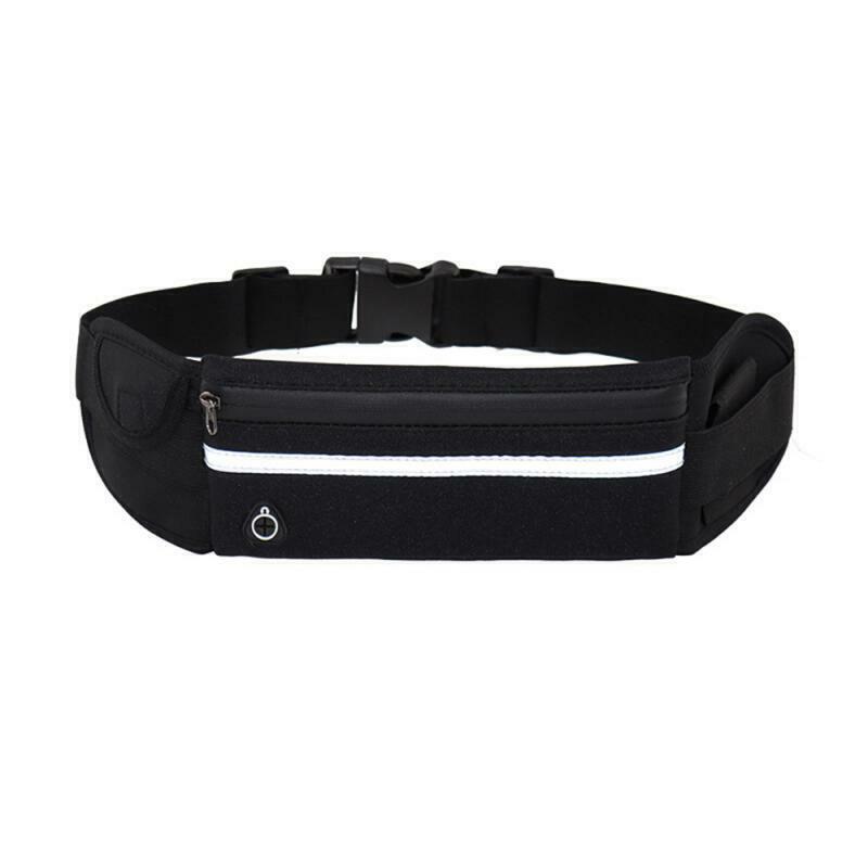 Waterproof Running Waist Pack - Adjustable Sport Fanny Pack, Secure Zip Pouch for Phone, Money, Keys, Anti-Theft & Lightweight