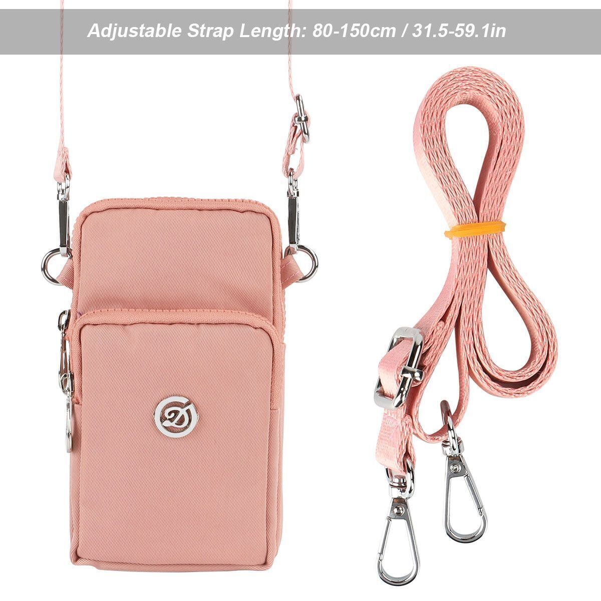 Trending Women’s Crossbody Phone Bag - Waterproof, Small & Stylish Shoulder Purse for Gym, Work, Travel, Jogging, & Daily Use (Fits Phones <7.2")