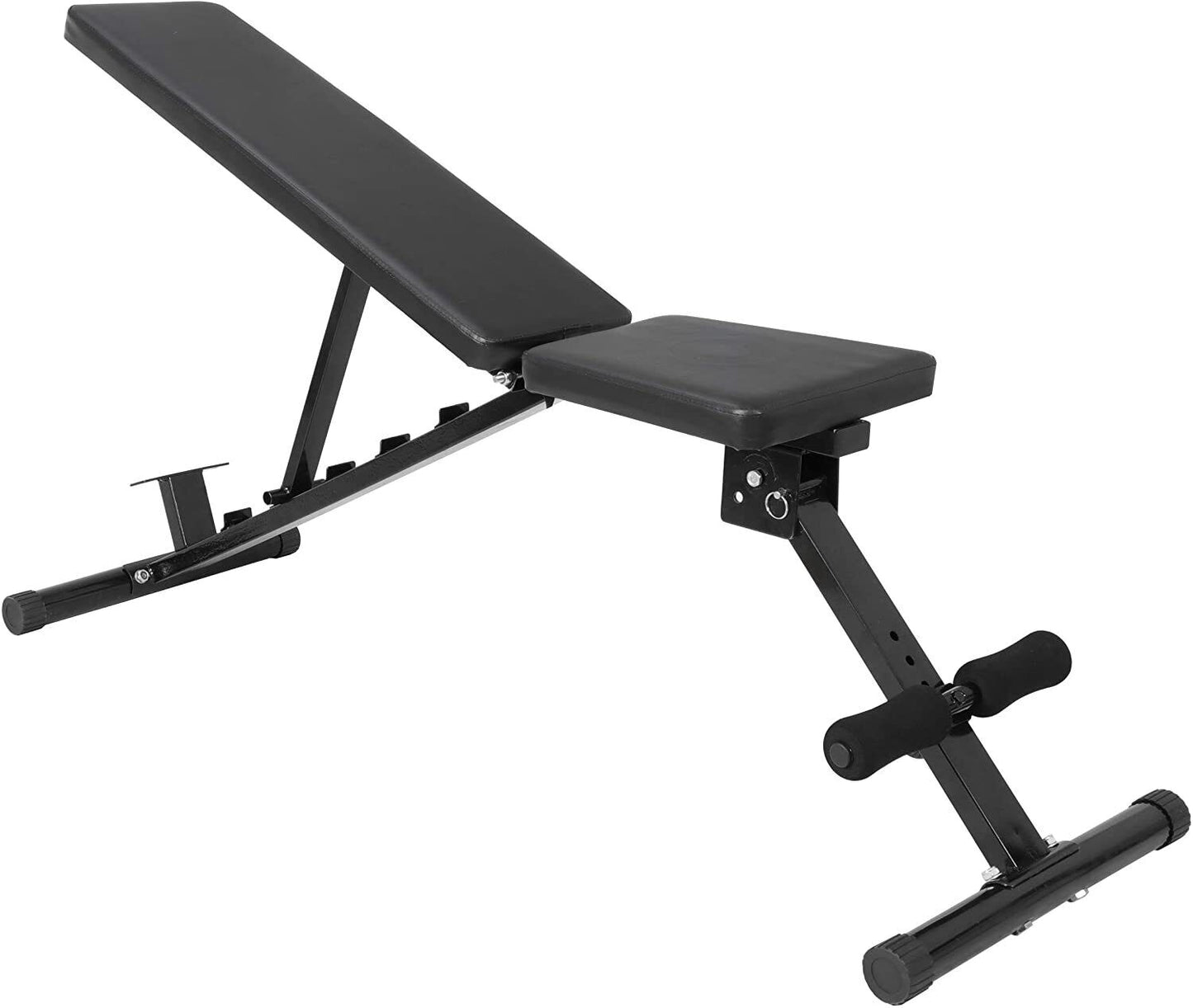 700 lb Adjustable Weight Bench for Home Gym - 6 Positions for Incline, Decline, & Flat Workouts, Foldable Utility Bench for Fitness Strength Training