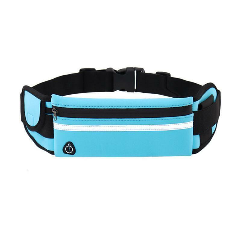 Waterproof Running Waist Pack - Adjustable Sport Fanny Pack, Secure Zip Pouch for Phone, Money, Keys, Anti-Theft & Lightweight