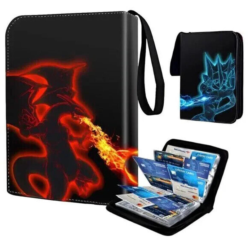 Trading Card Binder 400 Pockets Card Collector Album | Waterproof Case for Pokémon, Sports & Game Cards | TikTok Viral Must-Have for Collectors