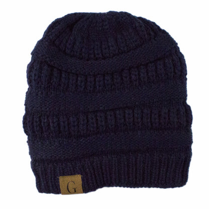 Women'S Men Knit Slouchy Baggy Beanie Oversize Winter Hat Ski Fleece Slouchy Cap