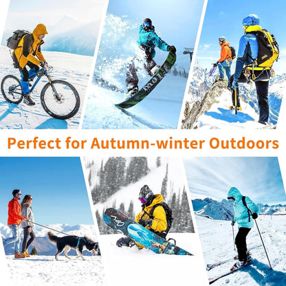 Winter Fleece Thermal Windproof Mask Balaclava Ski Full Face Mask for Men Women