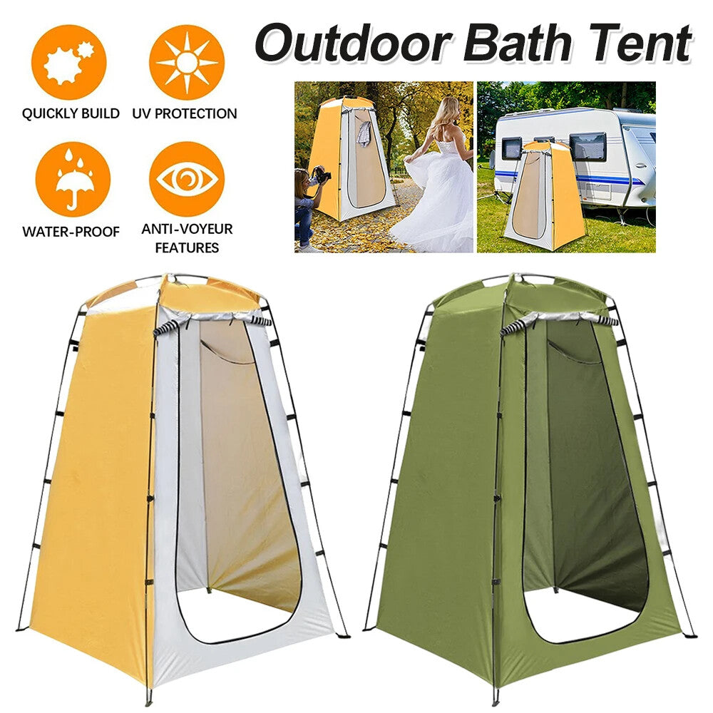 Pop up Shower Tent Outdoor Camp Tent Privacy Shower Toilet Changing Hiking