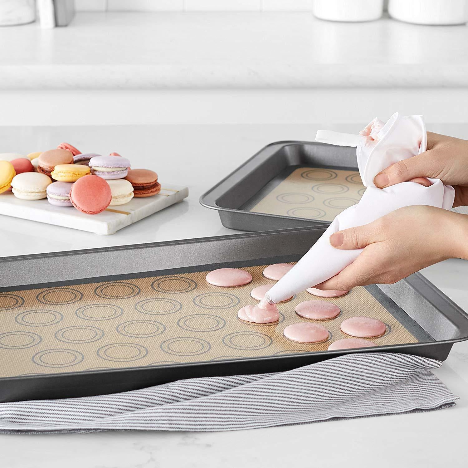 Silicone Baking Mat Nonstick Heat Resistant Liner Oven Sheet Macaron Cake Cookie