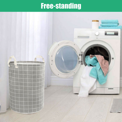 Large Foldable Storage Laundry Hamper, Dirty Clothes Basket, Wash Bag Organizer