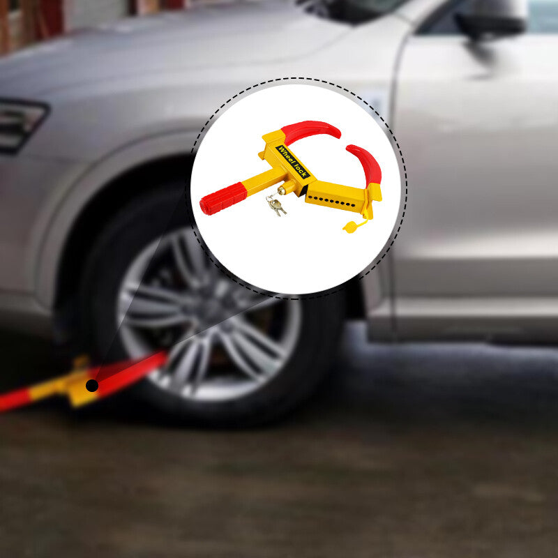Anti Theft Wheel Lock Clamp Boot Tire Claw Trailer Auto Car Truck Towing Safety