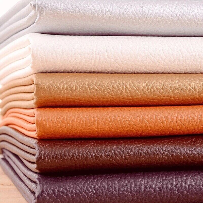Marine Vinyl Upholstery Fabric - 72"x54" Waterproof Synthetic Leather for DIY, Boat Seats, Car Interiors, Furniture, Crafts & Sewing Projects