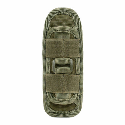 Tactical Nylon Molle Flashlight Holder Belt Holster Flashlight Torch Case Pouch