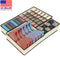 4 Pcs Underwear Organizer Foldable Closet Tie Bra Cabinet Drawer Dresser Storage