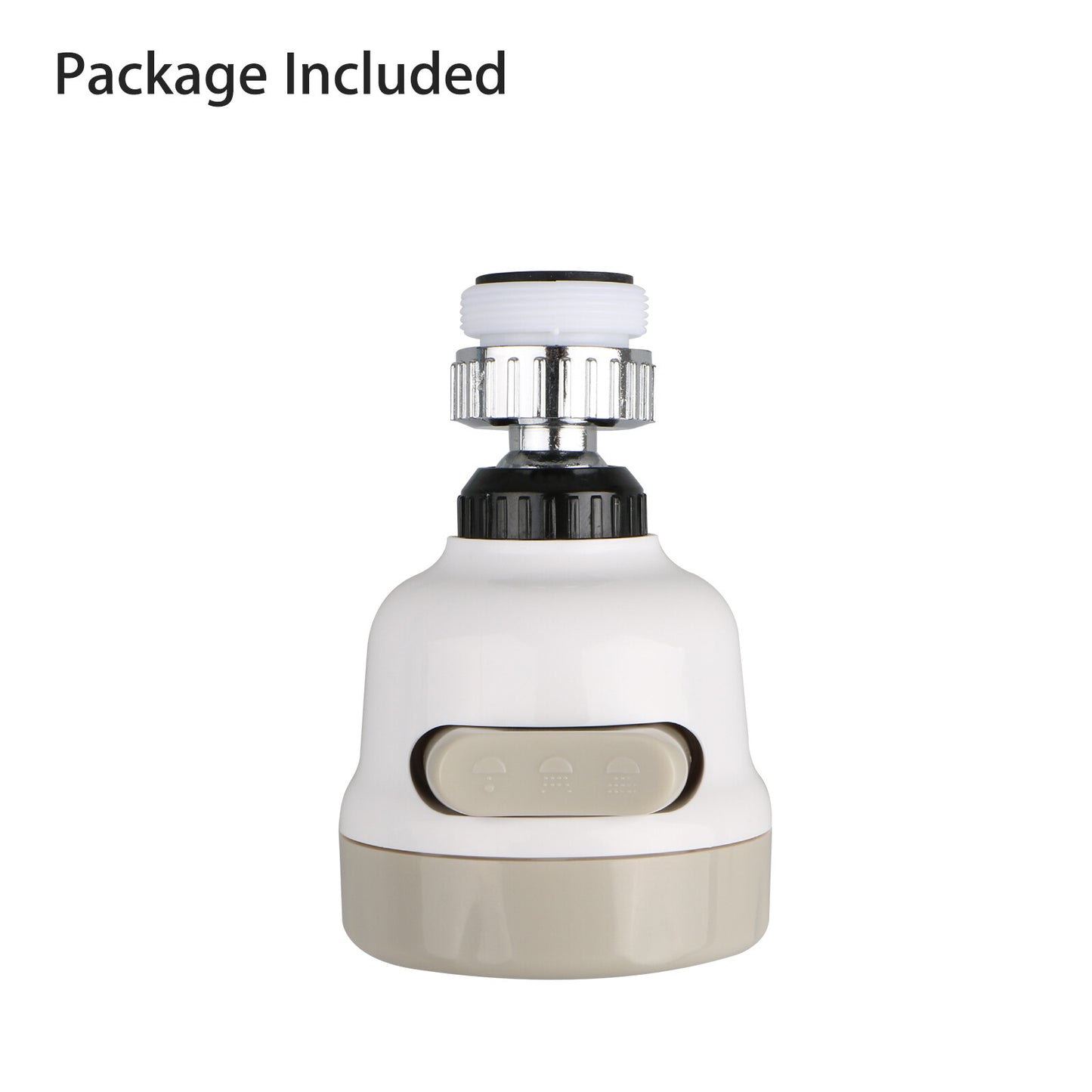 Faucet Water Filter System Kitchen Sink Bathroom Tap 360° Rotating 3 Spray Modes