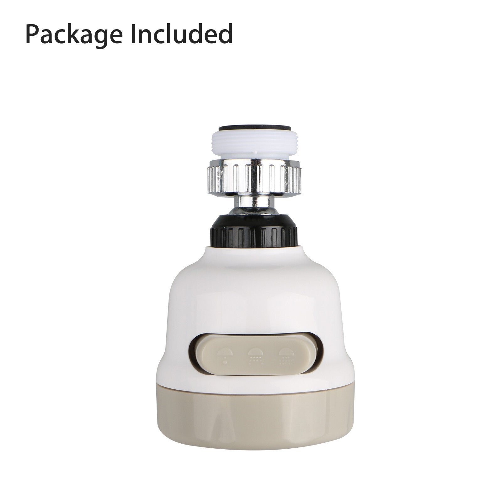 Faucet Water Filter System Kitchen Sink Bathroom Tap 360° Rotating 3 Spray Modes