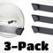 Wall-Mounted Pan Lid Organizer Set | 3Pcs Pot Lid Holder Rack | Space-Saving Kitchen Storage for Pots & Covers No-Drill or Screw Installation Plastic