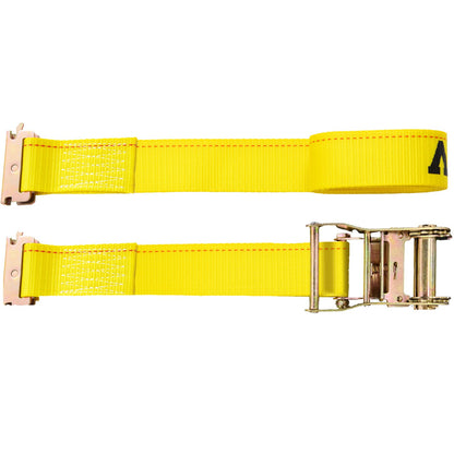 2" X 15' E-Track Ratchet Tie down Strap 4000 Lbs Breaking Strength 18 Pack