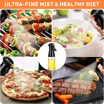 Oil Sprayer for Cooking Olive Oil Spray Bottle Spritzer, Food Grade PET BPA Free