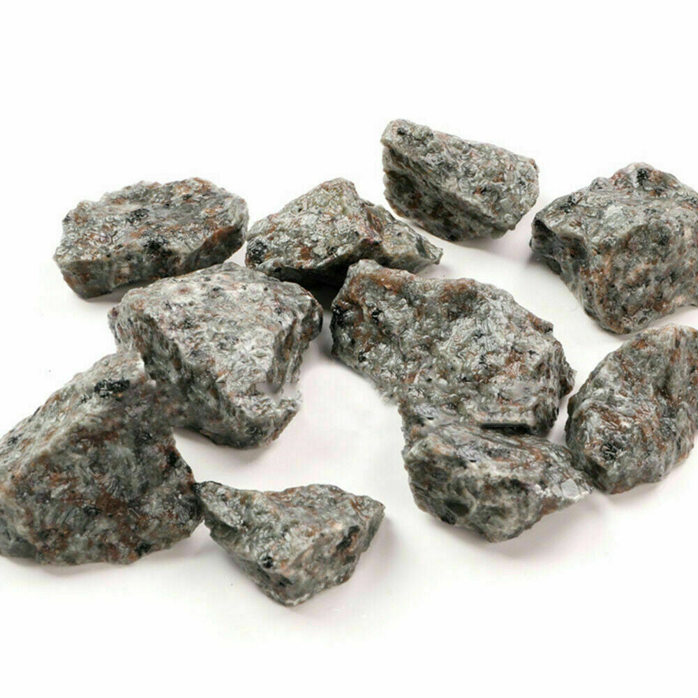 Orange Stone Crystal Natural 100G Flame Fire Stone Syenite Containing Fluorescent Sodalite Rough Raw