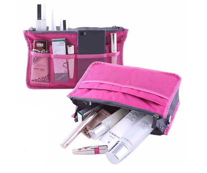 Women's Travel Purse Organizer Insert – Multi-Pocket Tote Handbag Liner for Easy Bag Swap, Lightweight Storage for Essentials, Makeup & Accessories