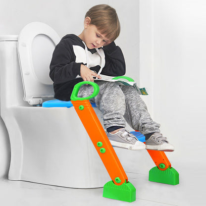 Kids Potty Training Seat with Step Stool Ladder Child Toddler Toilet Kids Gift