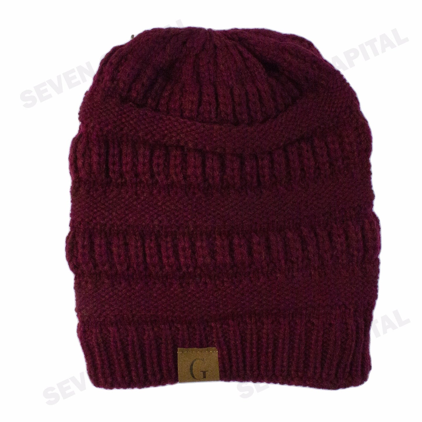 Women'S Men Knit Slouchy Baggy Beanie Oversize Winter Hat Ski Fleece Slouchy Cap