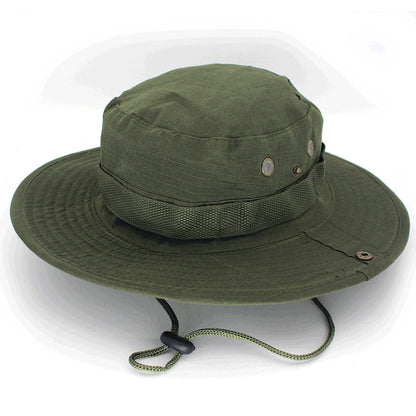 Boonie Bucket Hats Outdoor Fishing Hunting Wide Brim Mesh Camo Safari Sun Cap